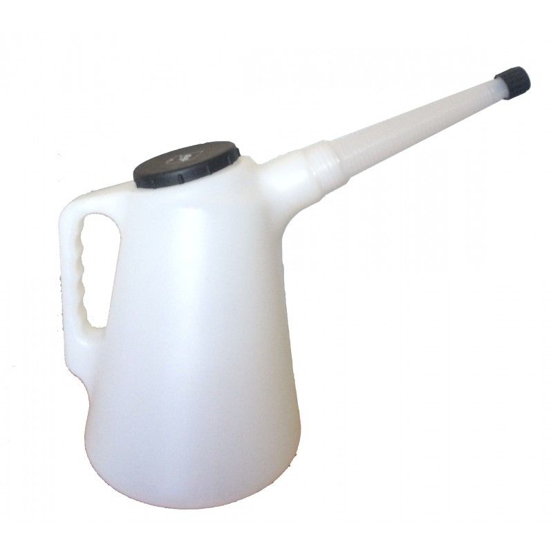 Broc Autobest 5L Blanc - Bec Verseur Souple Pour Liquides Auto