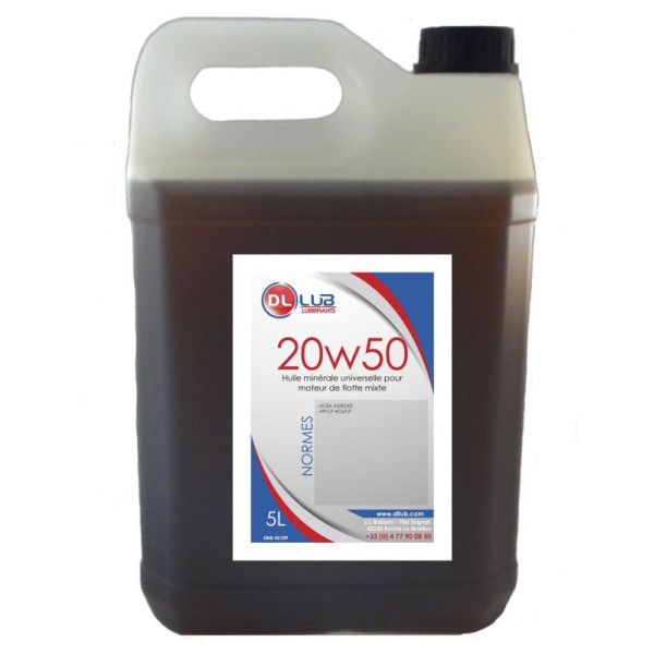 HUILE MINERALE SAE 20W50