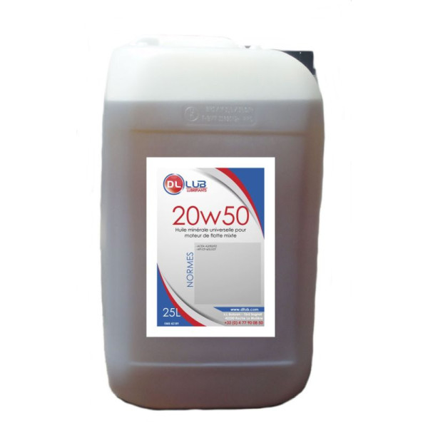 HUILE MINERALE SAE 20W50