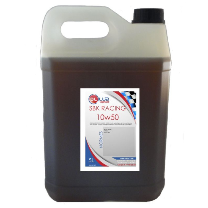 HUILE MOTEUR MOTO SBK RACING10W50