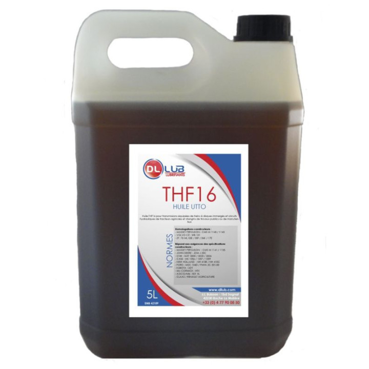 Huile pour transmission hydraulique et frein THF16