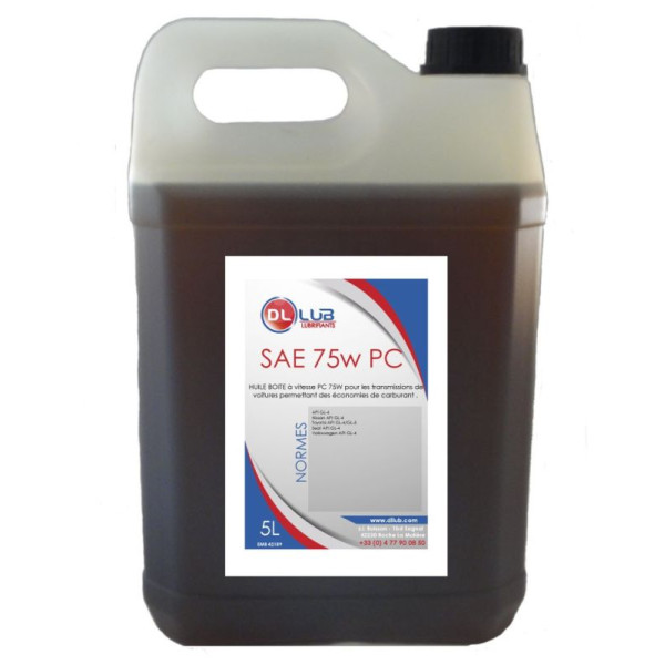 HUILE BOITE A VITESSE PC 75W