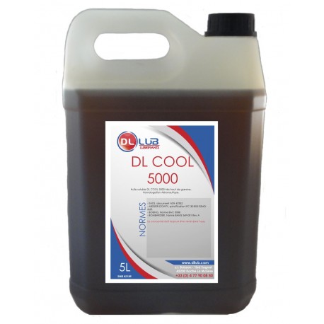 HUILE SOLUBLE D'USINAGE DL COOL 5000