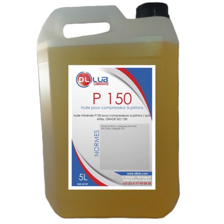 HUILE COMPRESSEUR MINÉRALE P 150