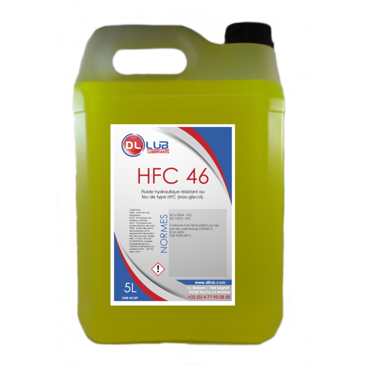 HUILE HYDRAULIQUE EAU GLYCOL HFC46