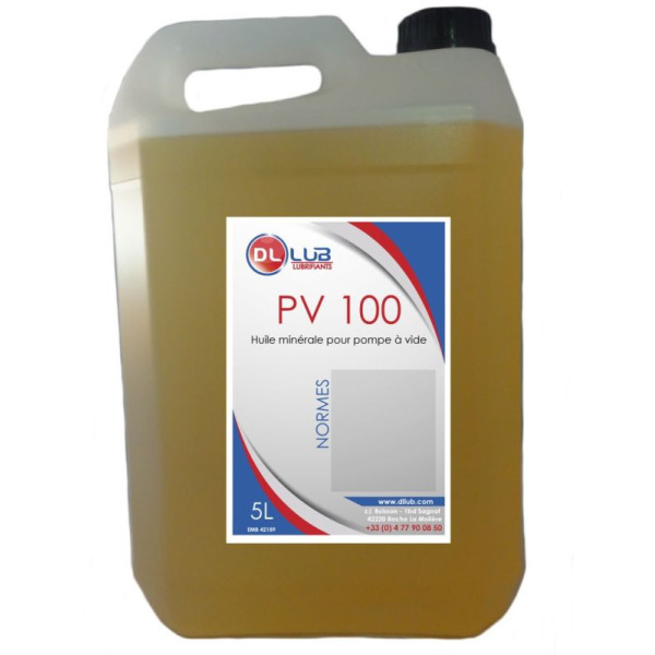 HUILE POMPE A VIDE PV 100