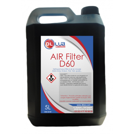 Nettoyant Filtre à air : AIR FILTER D60