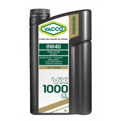 YACCO VX 1000 LL 0w40