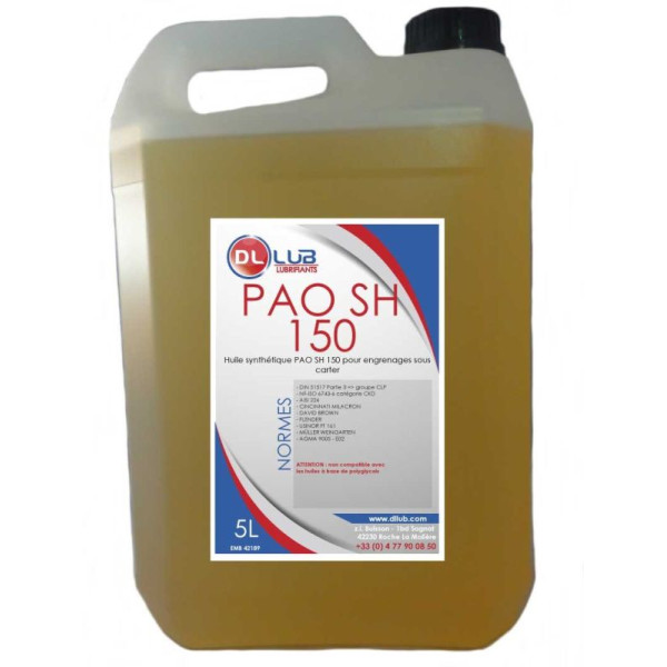 HUILE SYNTHÉTIQUE RÉDUCTEUR PAO 150