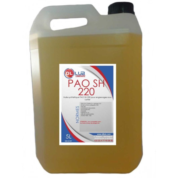 HUILE SYNTHÉTIQUE RÉDUCTEUR PAO 220
