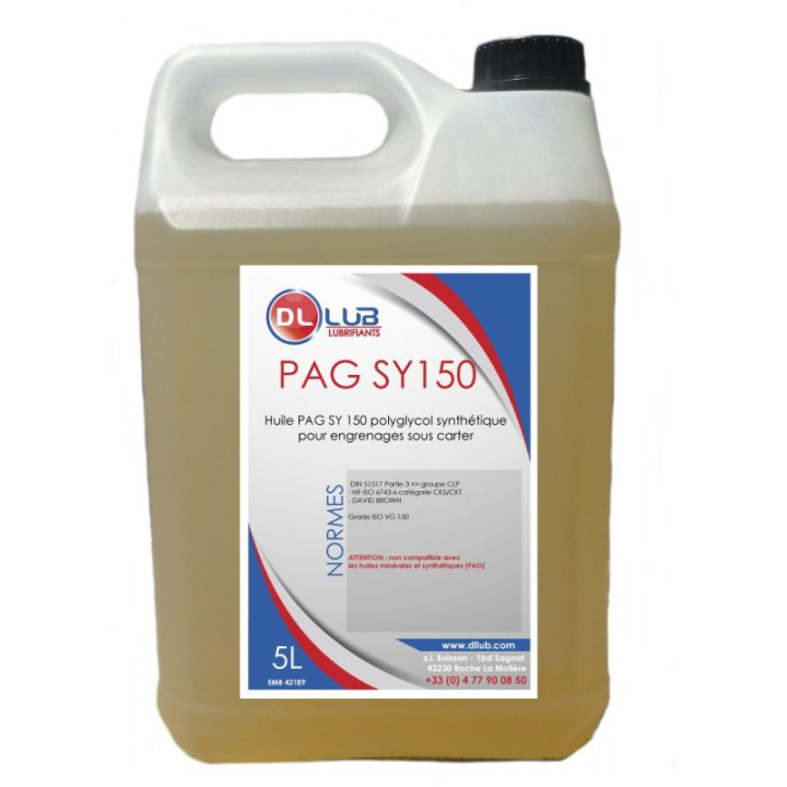 HUILE RÉDUCTEUR POLYGLYCOL PAG 150