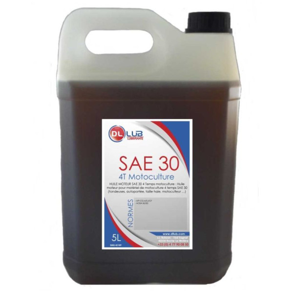 Huile moteur SAE 30 4T Motoculture