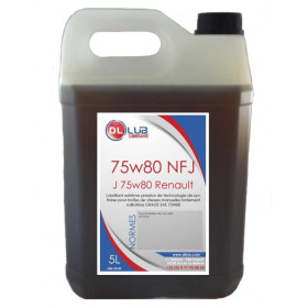 HUILE DE BOITE VITESSE RENAULT J 75W-80 - 75w80 NFJ
