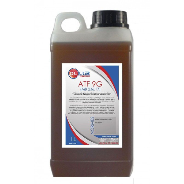 Liquide de transmission automatique synthétique ATF 9G (MB 236.17)