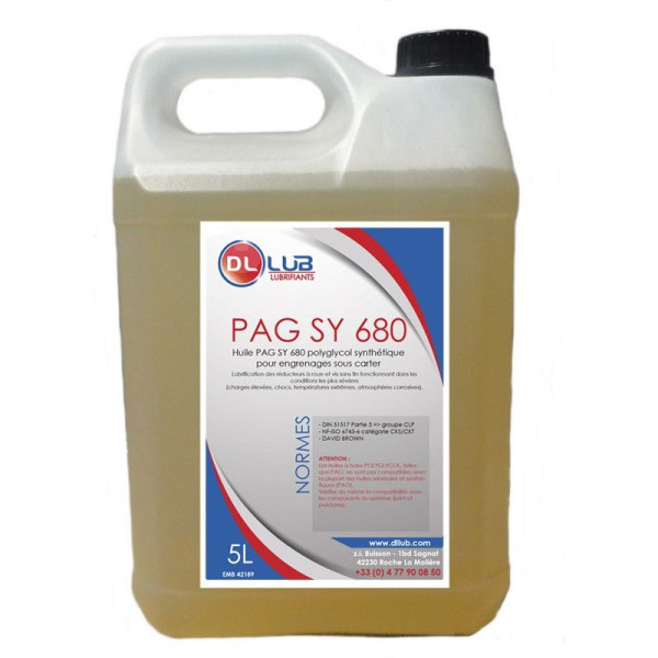 HUILE RÉDUCTEUR POLYGLYCOL PAG SY 680