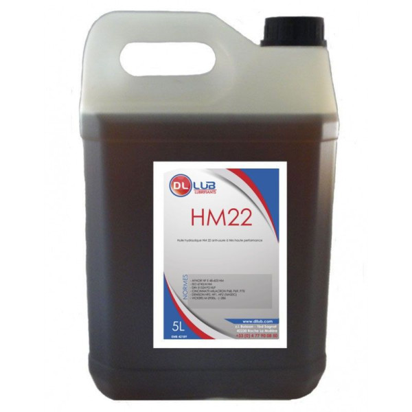 HUILE HYDRAULIQUE HM 22