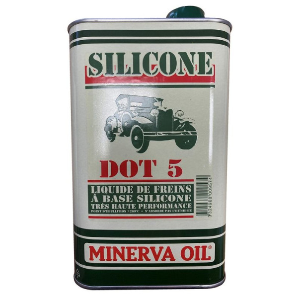 LIQUIDE DE FREIN SILICONE DOT5 USA 0,5L