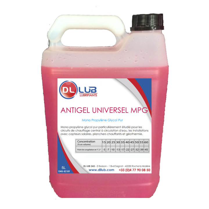 ANTIGEL MPG MONOPROPYLENE GLYCOL