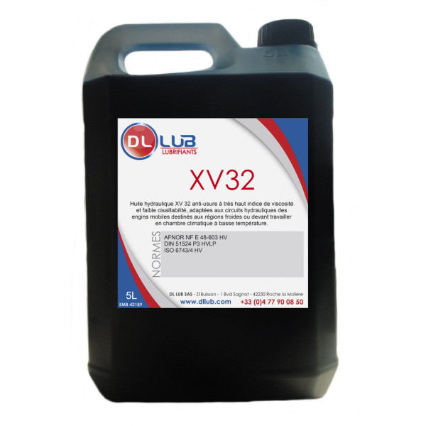 HUILE HYDRAULIQUE RÉGION FROIDE XV 32