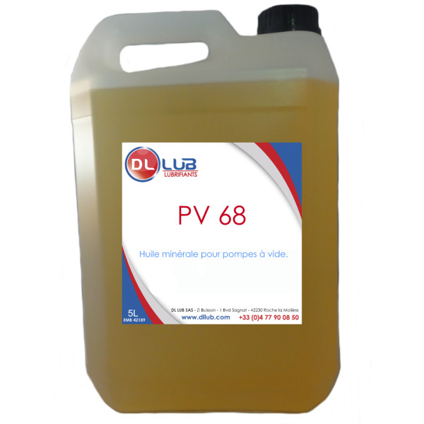 HUILE POMPE A VIDE PV 68
