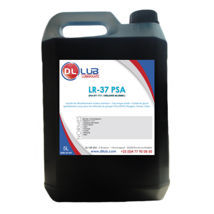 Liquide de Refroidissement -37°C PSA