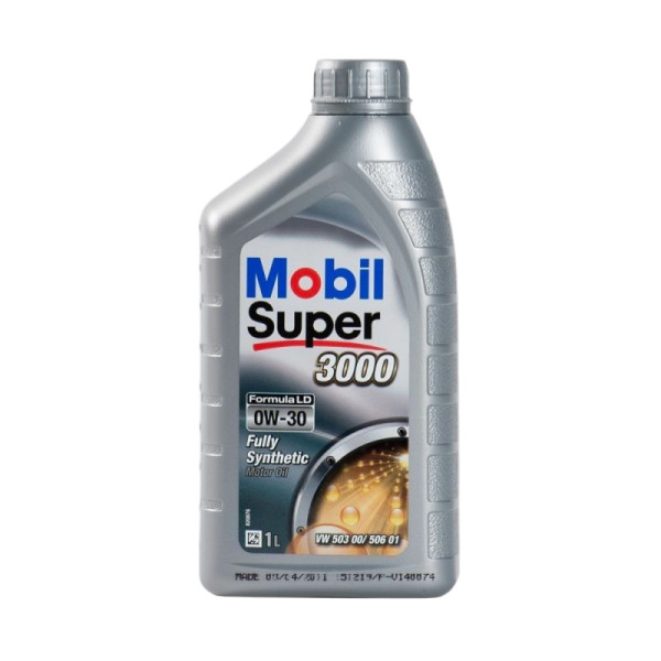 HUILE MOBIL SUPER 3000 FORMULA LD 0W30 VW 506.01 503.00