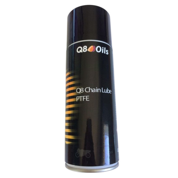 Huile Q8 pour chaine de moto : enduro, cross, quad