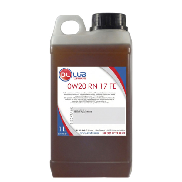 HUILE MOTEUR 0W20 RN 17 FE
