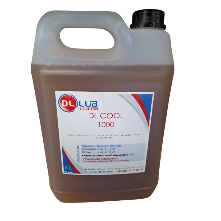 Huile soluble dernière génération pour usinages difficile.